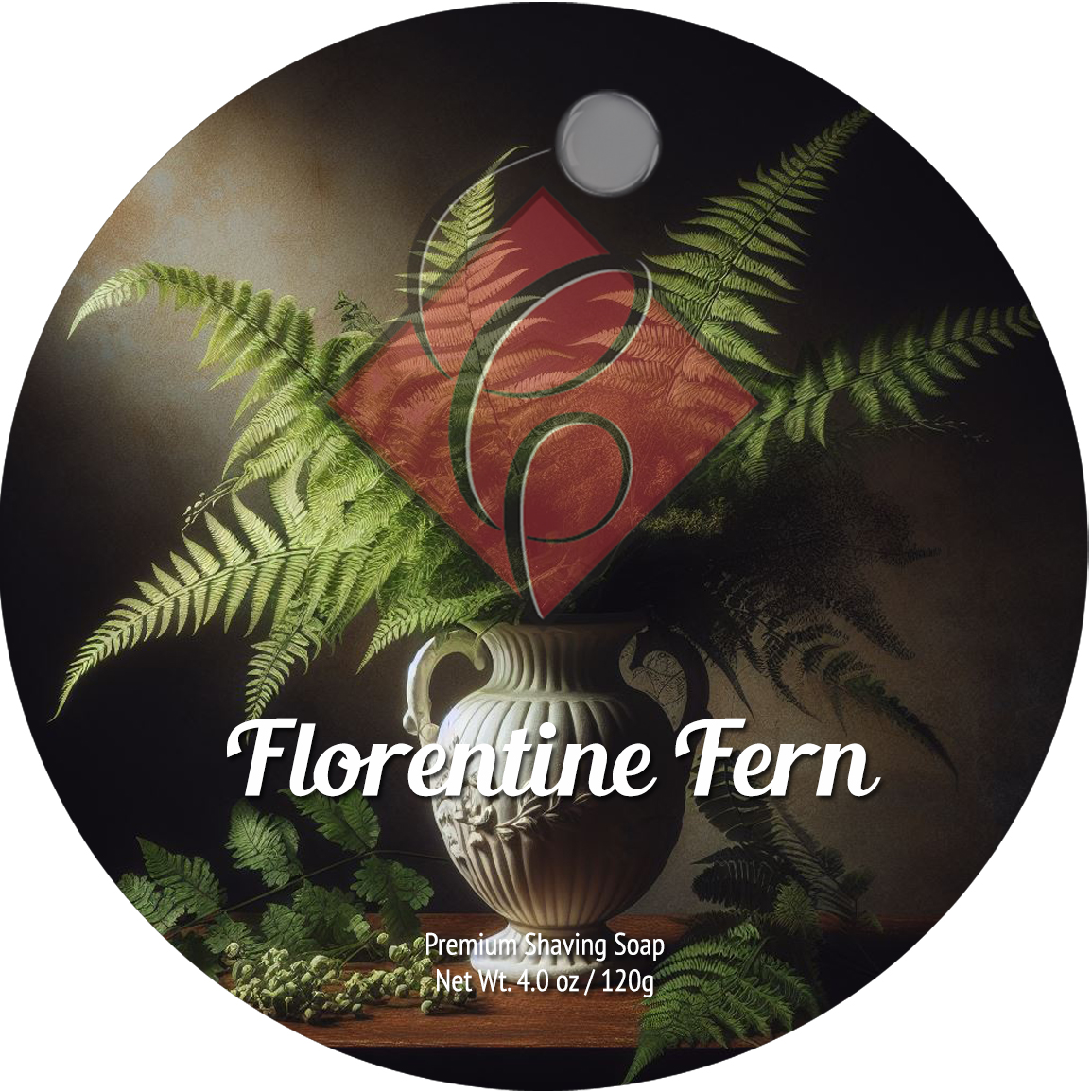 Florentine Fern Premium Shaving Soap - Click Image to Close